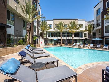 Resort style pool